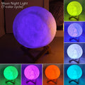  LunaLight 3D moon night light 7-color cycle LED lunar lamp bedroom decor

