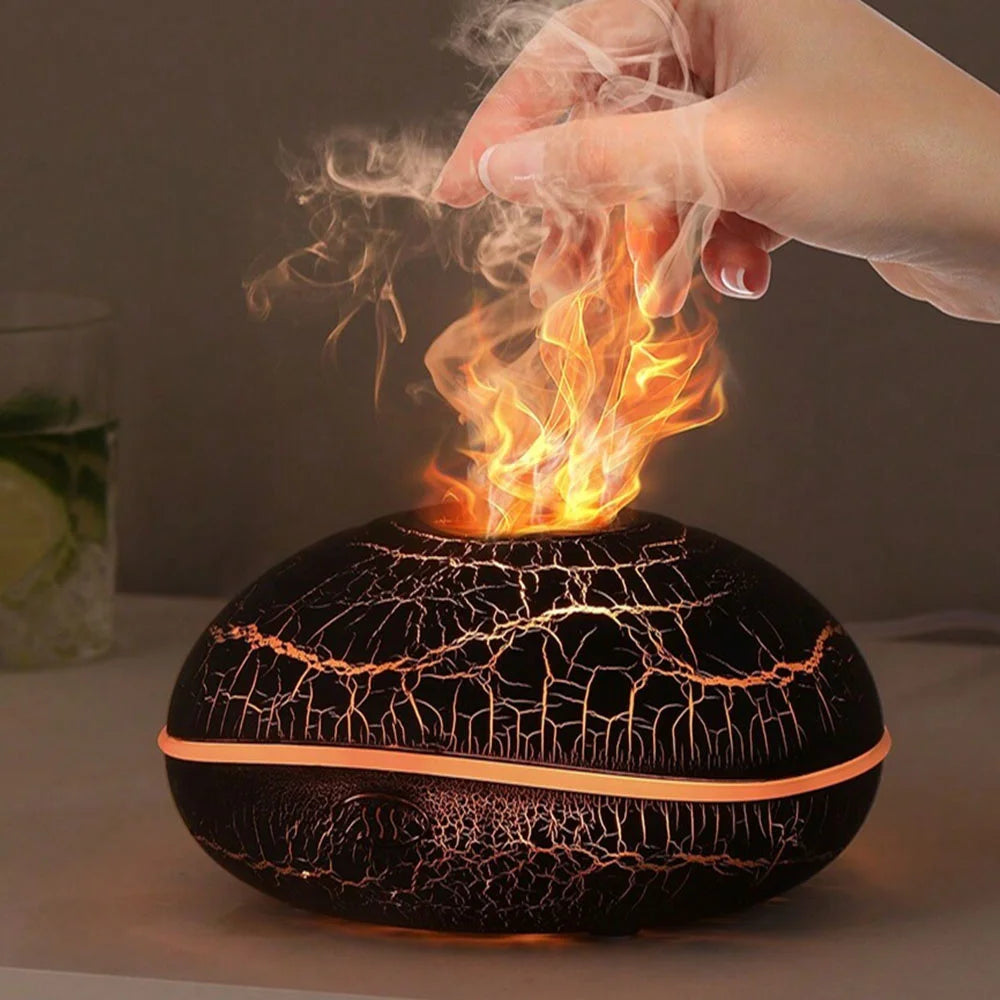 AuraMist 3-in-1 Aromatherapy Diffuser — Humidifier, Color Light & Aroma Diffuser (Type-C)