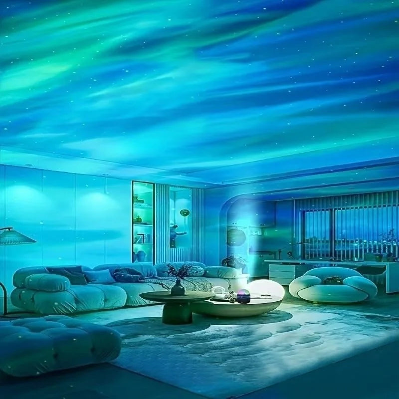 Aurora Borealis — Night Wave LED projector night light aurora borealis mode bedroom ambiance lamp