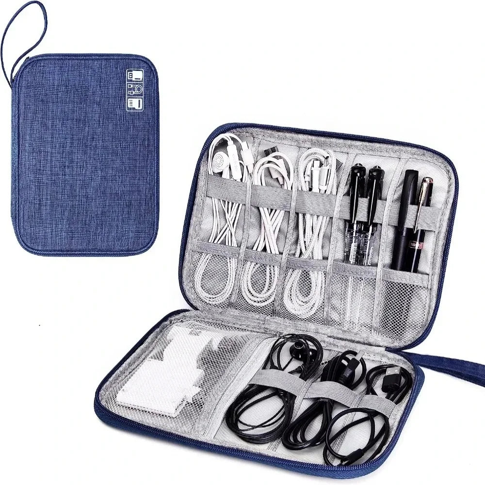  FlexNest Oxford storage bag blue flexible everyday organizer pouch
