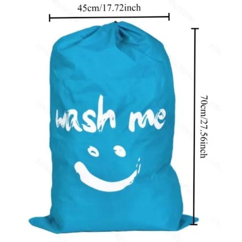  Sack Nest blue nylon drawstring bag lightweight everyday carry pouch
