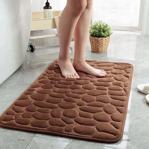 CloudMat coffee non-slip super absorbent quick-dry bath mat floor rug