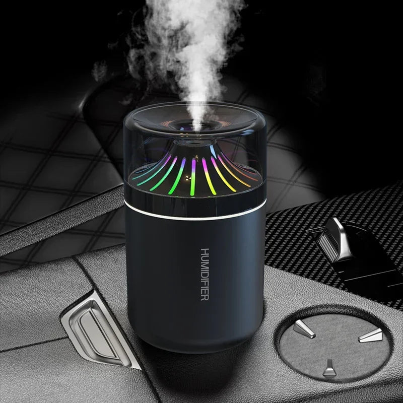 Color Mist Mini Humidifier — USB Portable Quiet Mist Diffuser for Desk & Bedroom