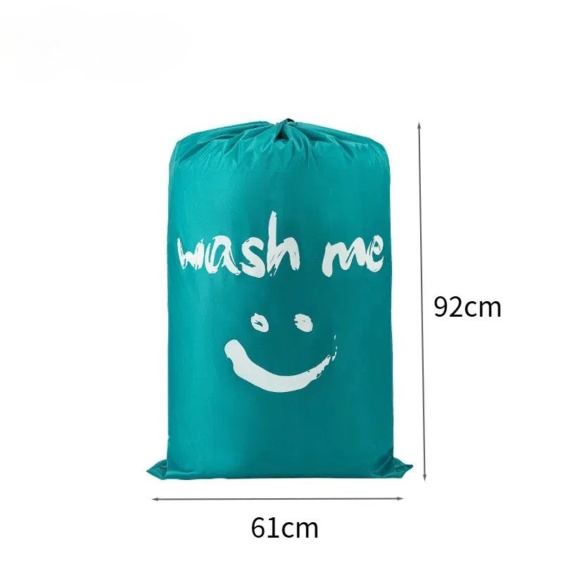 Sack Nest green nylon drawstring bag lightweight everyday carry pouch

