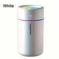  Color Cloud Mist white USB mini humidifier quiet mist diffuser for desk and bedroom
