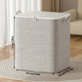  NestBox 220L large non-woven fabric cube storage box with zipper for quilts and clothes
