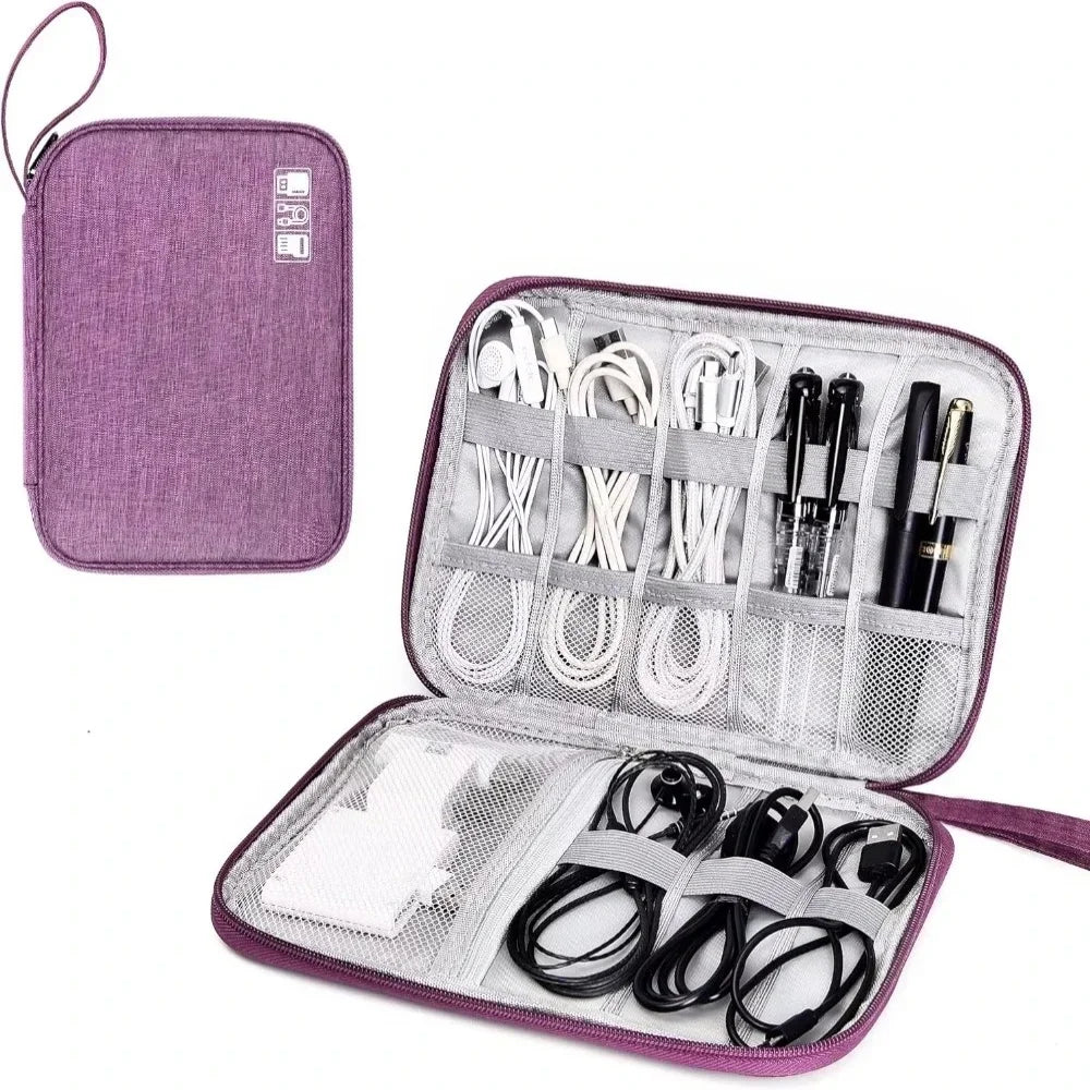  FlexNest Oxford storage bag purple flexible everyday organizer pouch
