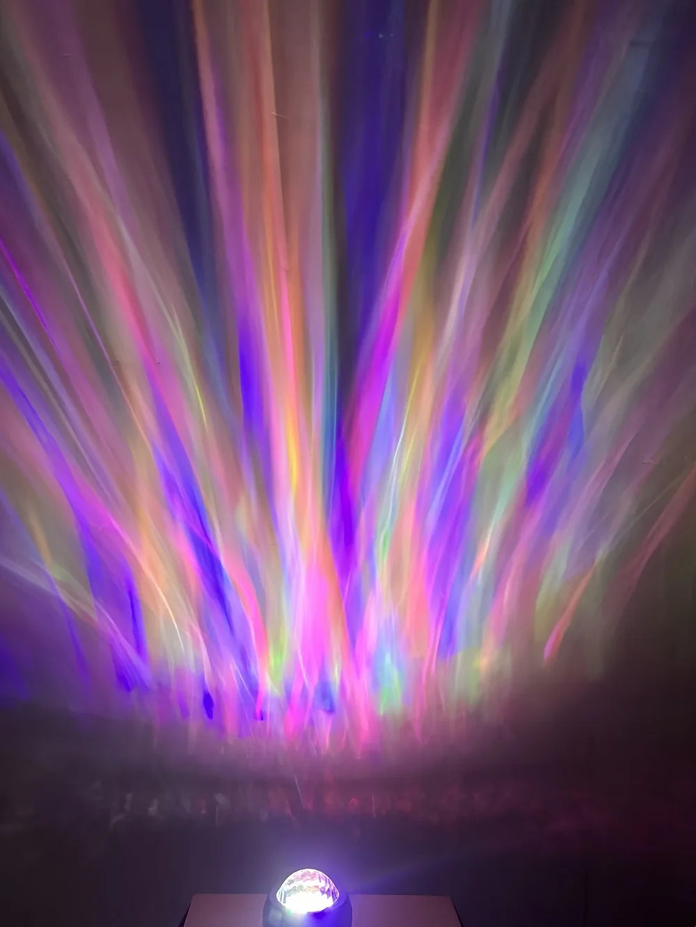 Aurora NightPath Star Projector — RGB Galaxy Night Light with Remote Control