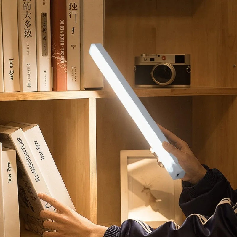 GlowStep LED Night Light Strip — Motion Sensor Rechargeable Stair & Cabinet Light