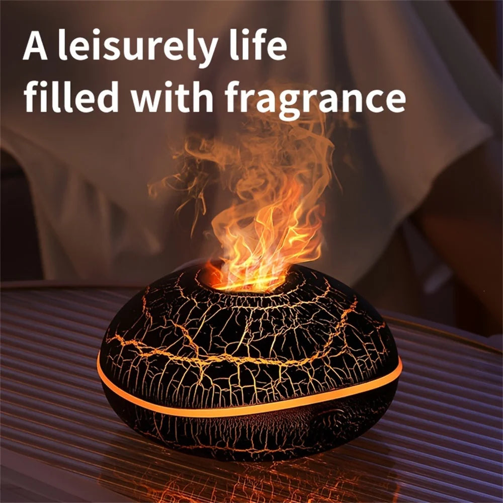 AuraMist 3-in-1 Aromatherapy Diffuser — Humidifier, Color Light & Aroma Diffuser (Type-C)