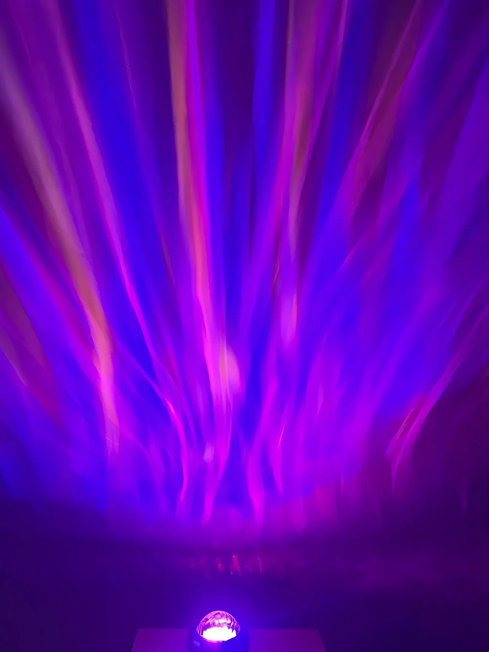 Aurora NightPath Star Projector — RGB Galaxy Night Light with Remote Control
