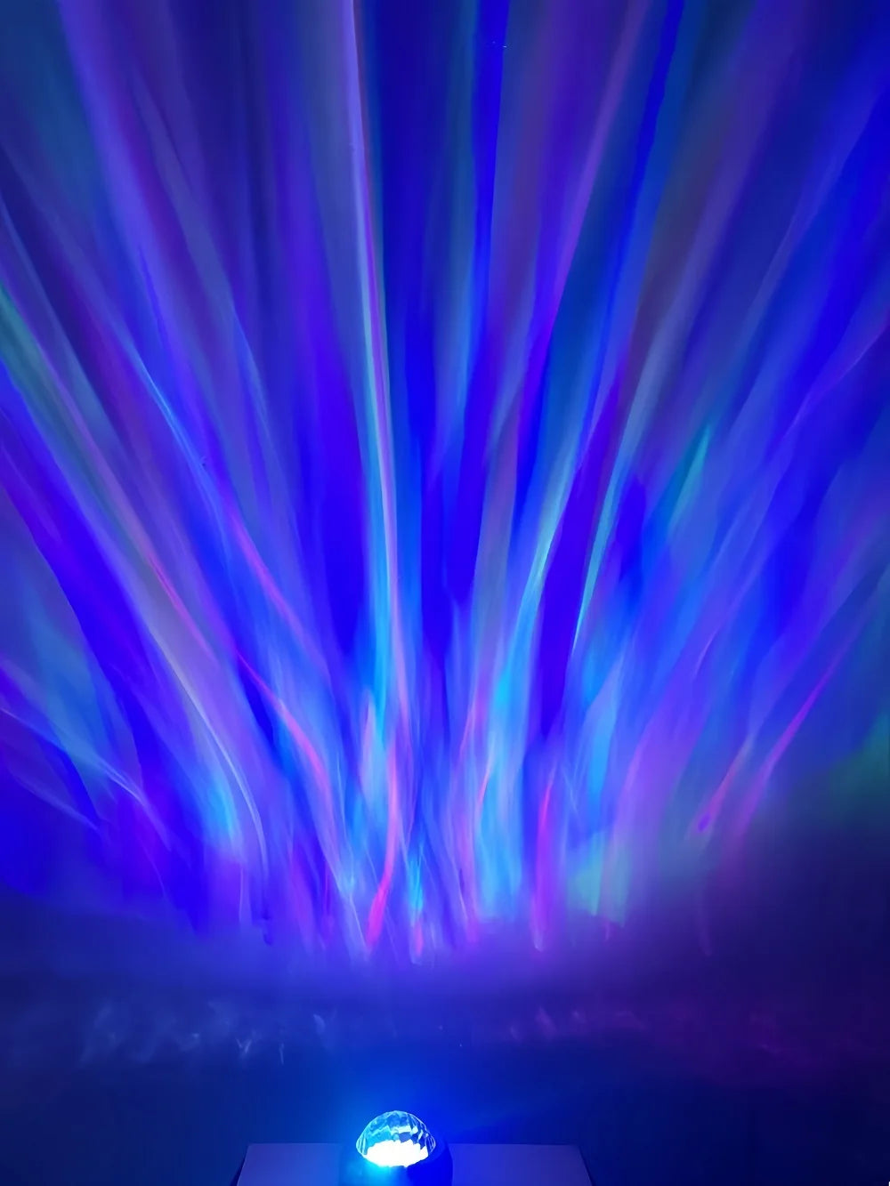 Aurora NightPath Star Projector — RGB Galaxy Night Light with Remote Control