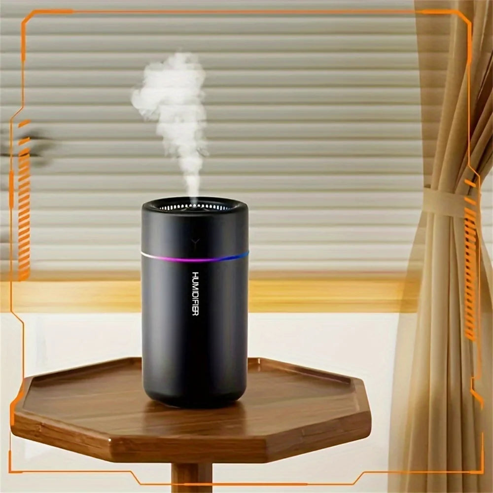 Color Cloud Mist Mini Humidifier — USB Portable Quiet Mist Diffuser for Desk & Bedroom