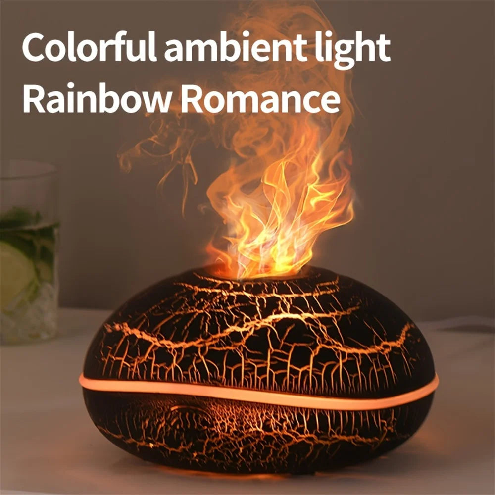 AuraMist 3-in-1 Aromatherapy Diffuser — Humidifier, Color Light & Aroma Diffuser (Type-C)