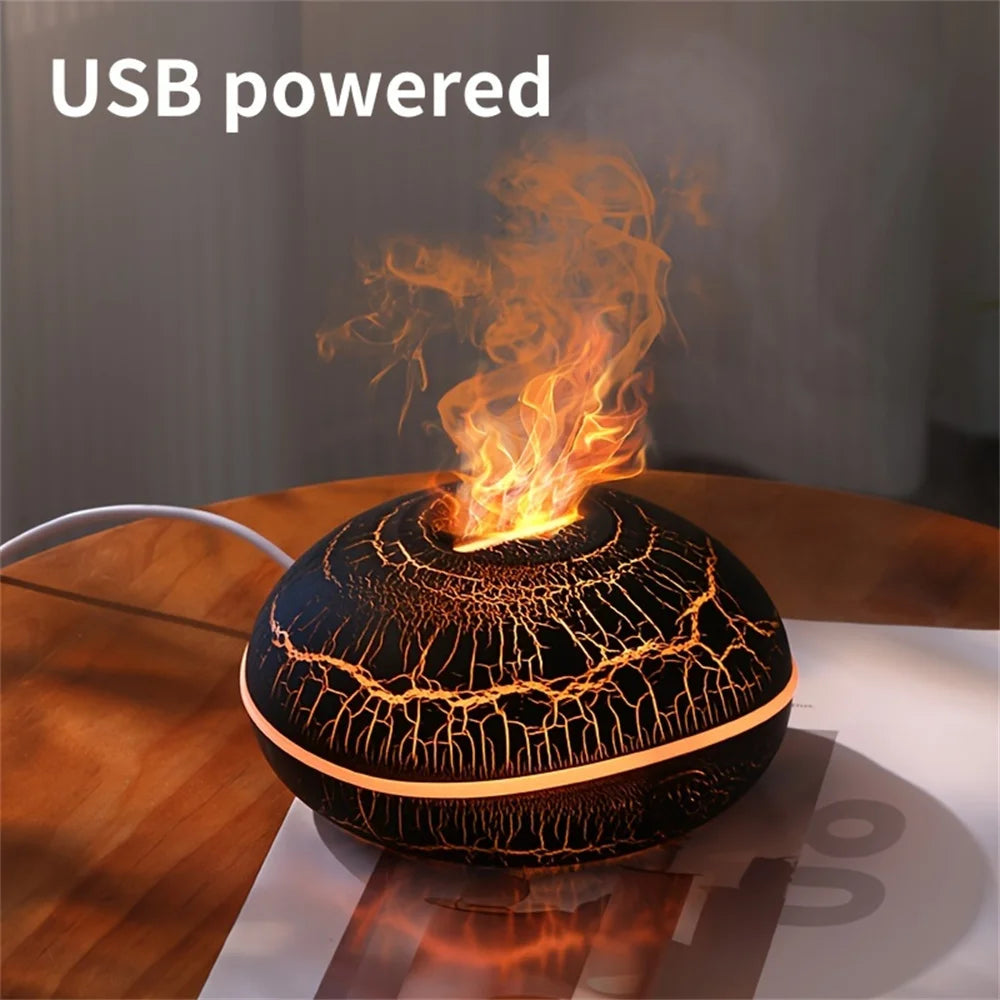 AuraMist 3-in-1 Aromatherapy Diffuser — Humidifier, Color Light & Aroma Diffuser (Type-C)