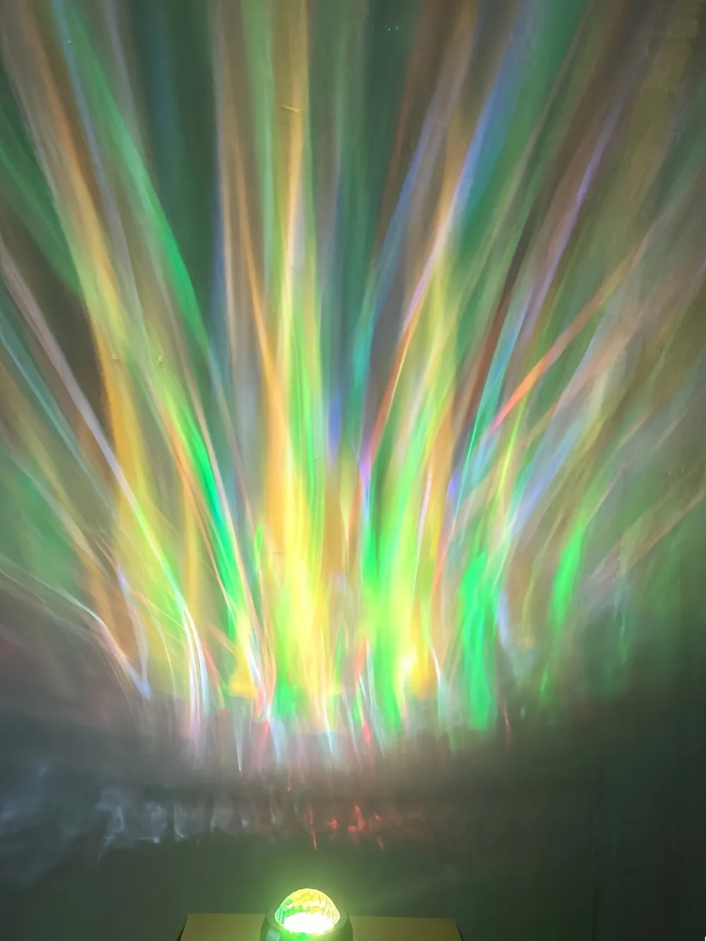 Aurora NightPath Star Projector — RGB Galaxy Night Light with Remote Control