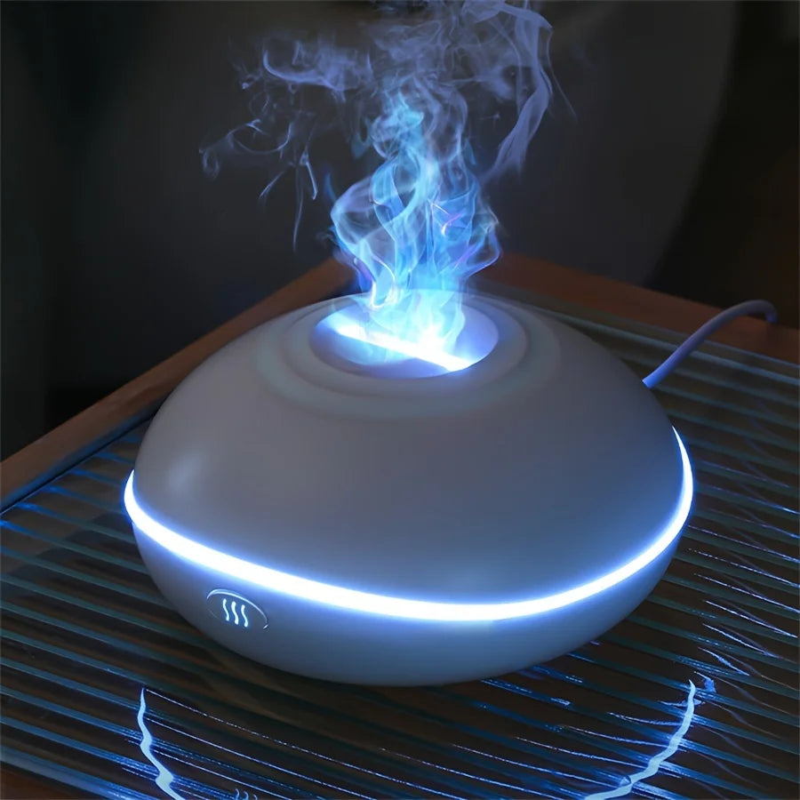  AuraMist white 3-in-1 aromatherapy diffuser humidifier color mood light Type-C